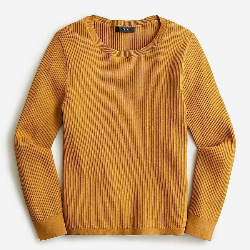 Supersculpt ribbed sweater T-shirt | J.Crew US