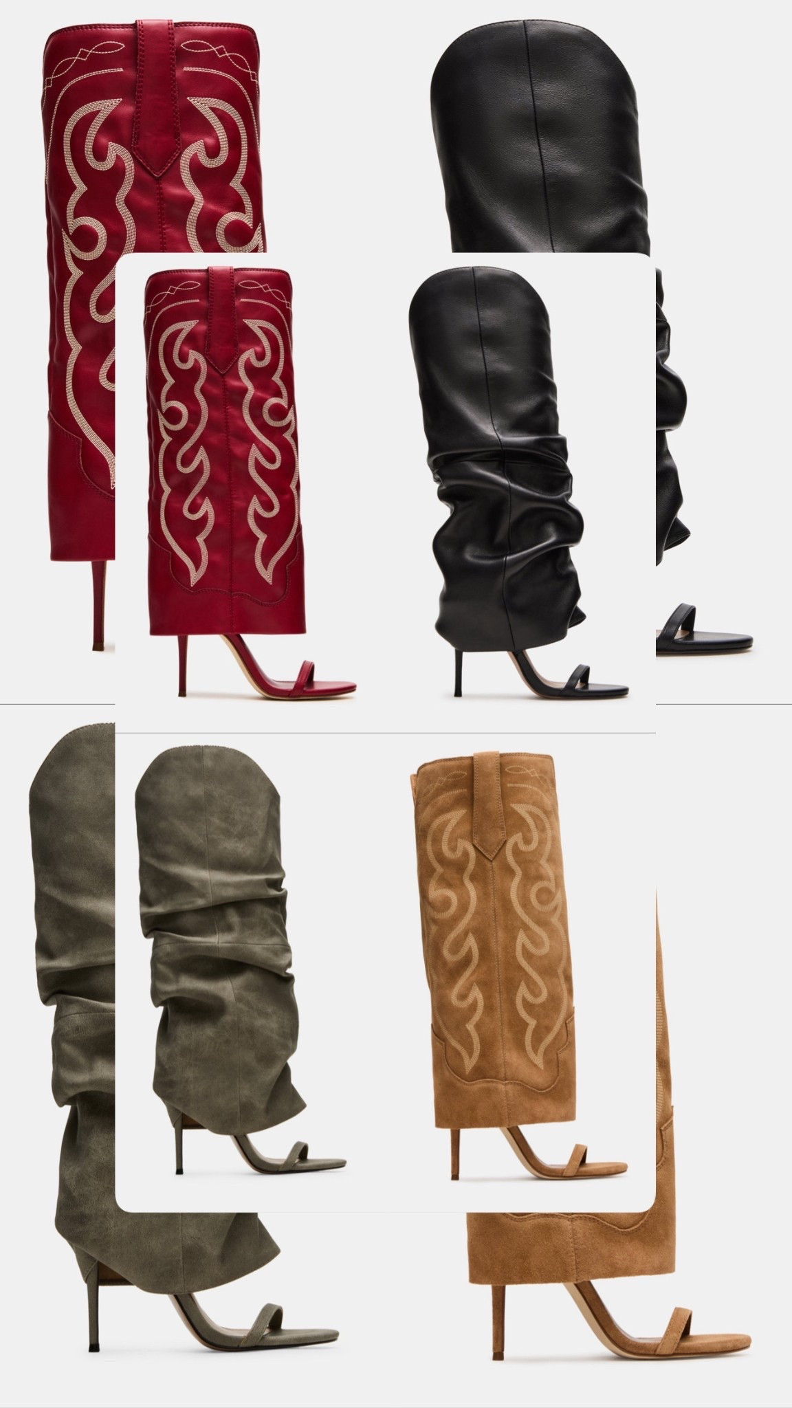 Fall loading with cutest boots.  All added to cart especially the western ones! 