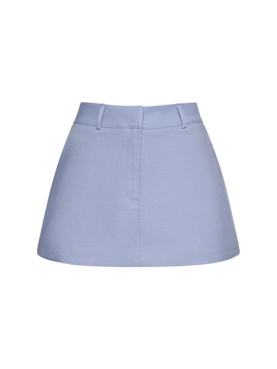 Isle linen blend mini skirt | Luisaviaroma