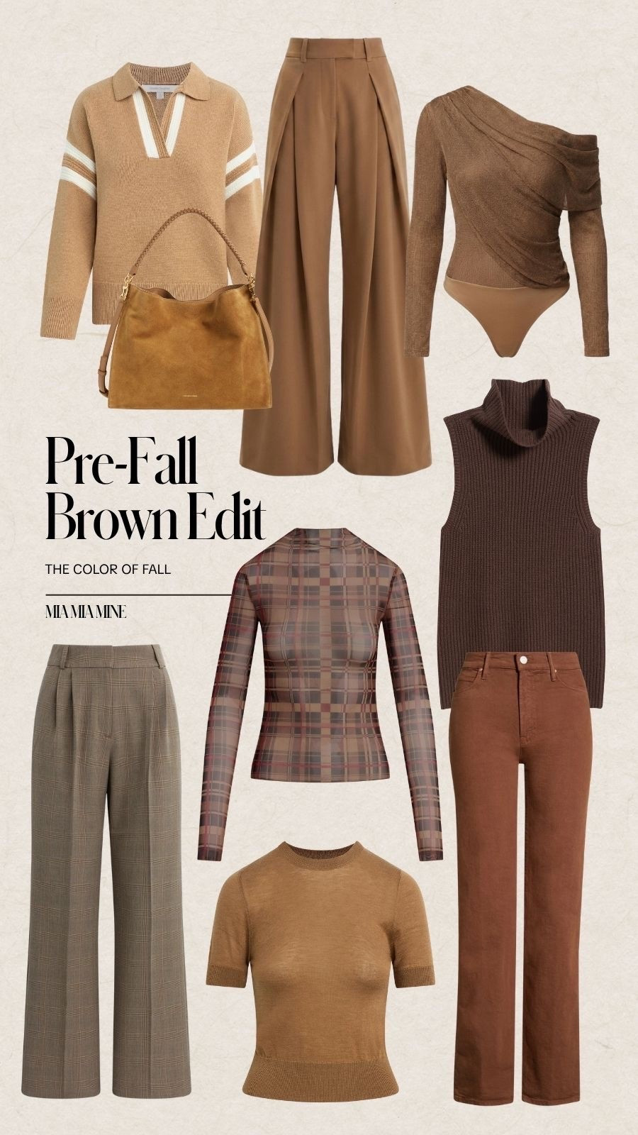 The chicest brown pieces for fall
Shop brown jeans, brown sweatees, wide leg trousers and suede bags

#LTKSeasonal #LTKOver40 #LTKmomlife
