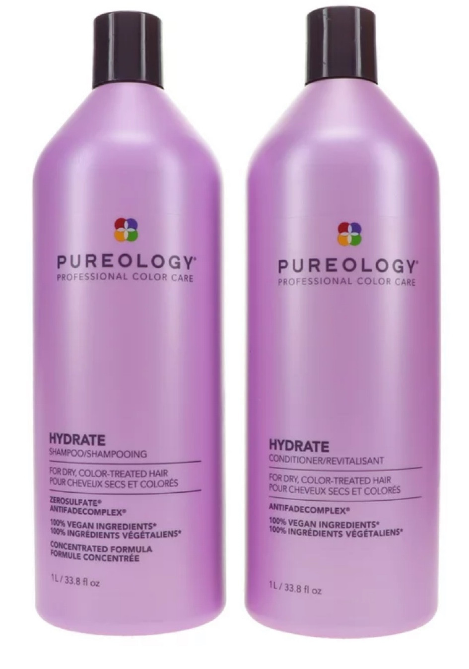 This Pureology Hydrate shampoo and conditioner combo is hands down the best shampoo for dry or damages hair. I’ve been using this for my bleached blonde hair for years. This is the best price for the value that I have found. These liter bottles are huge and last forever! 
#LTKhair #haircare #pureology 

#LTKbeauty #LTKBeautySale #LTKFind