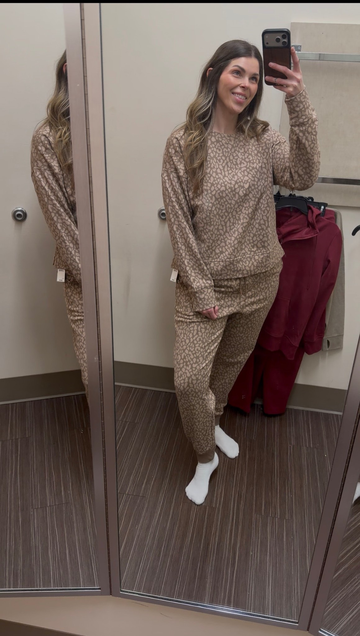 Leopard sweat set! 🤍🫶🏼 

#LTKMidsize #LTKootd #LTKgrwm