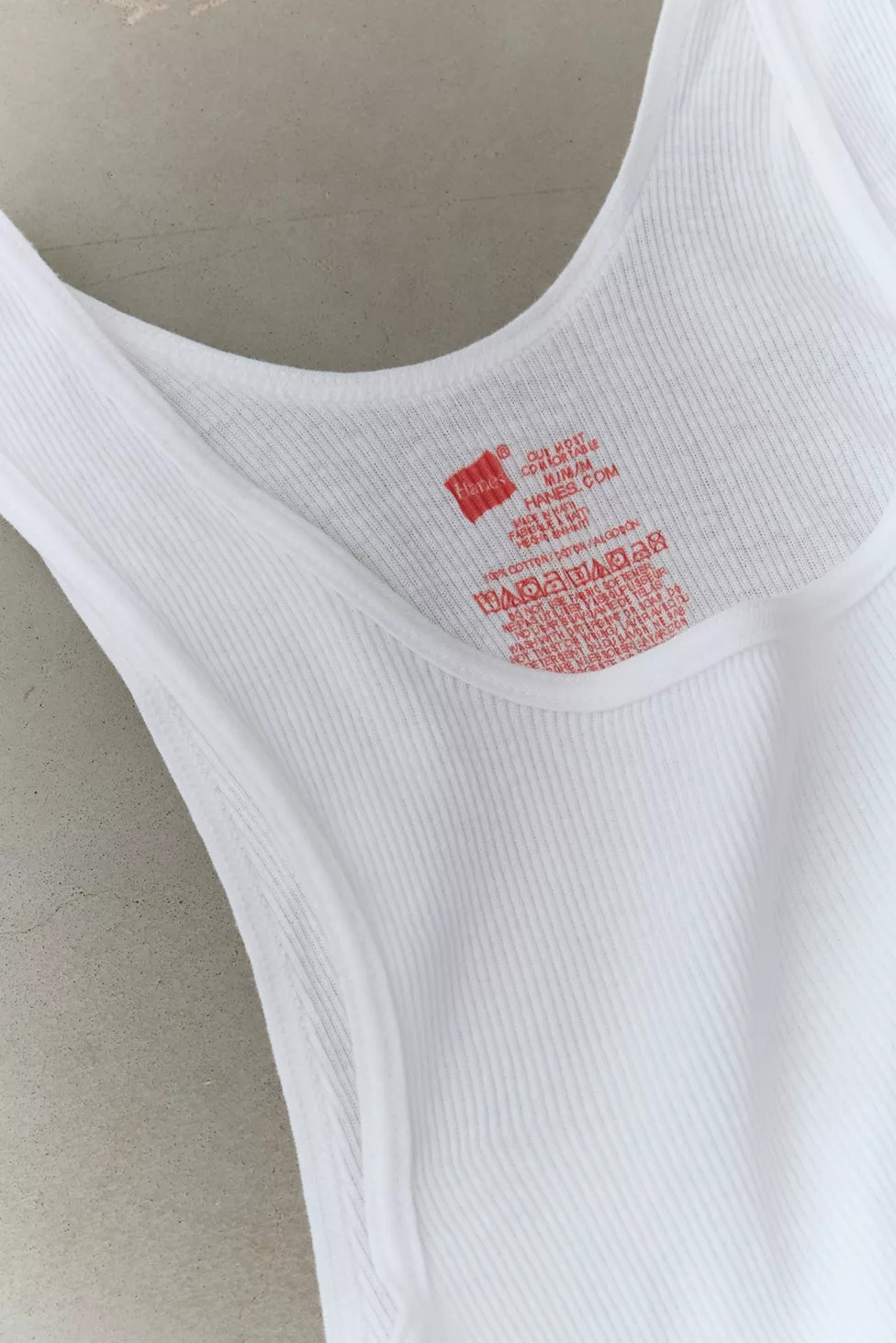 Hanes Cotton Tank Top 6-Pack | Urban Outfitters (US and RoW)