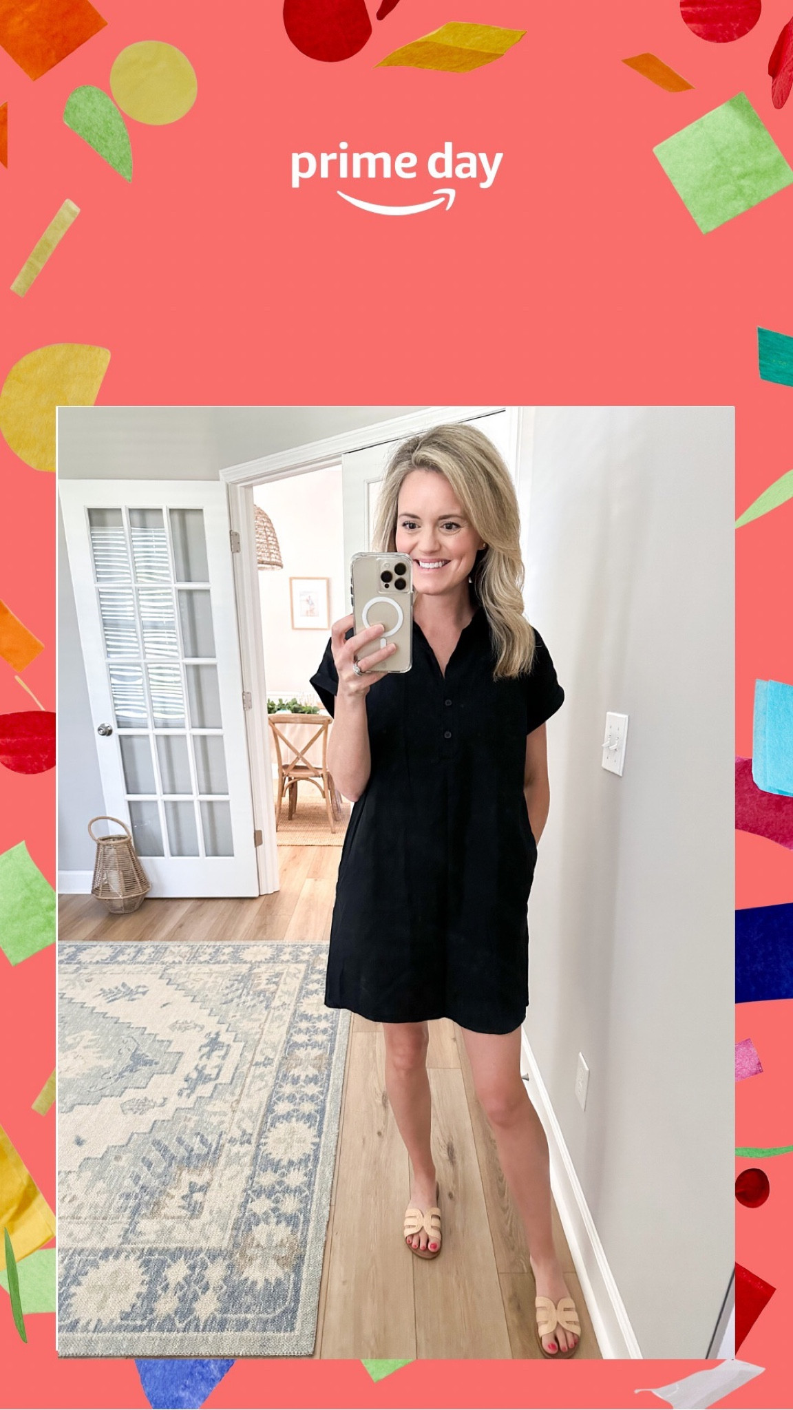 Prime Day Deal - Under $25! Makes a great teacher dress. So cute and comfy.  The shoes are on sale too 👏🏼

#LTKfamily #LTKunder50 #LTKxPrimeDay