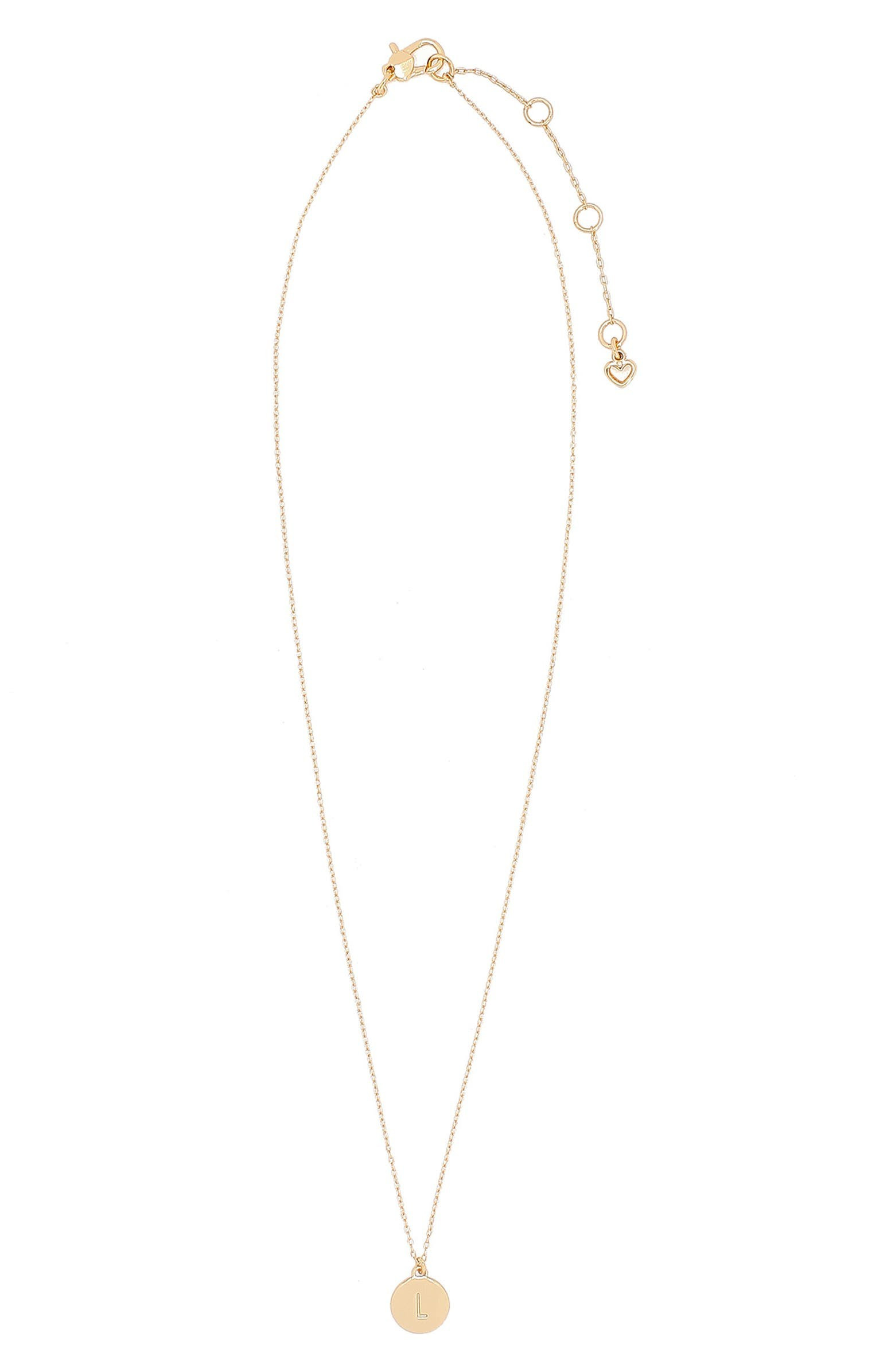 mini initial pendant necklace | Nordstrom