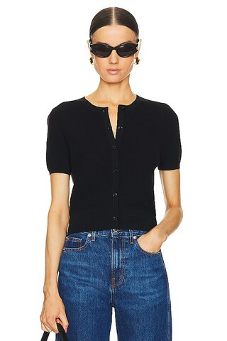 Rag & Bone Dina Cardigan in Black from Revolve.com | Revolve Clothing (Global)