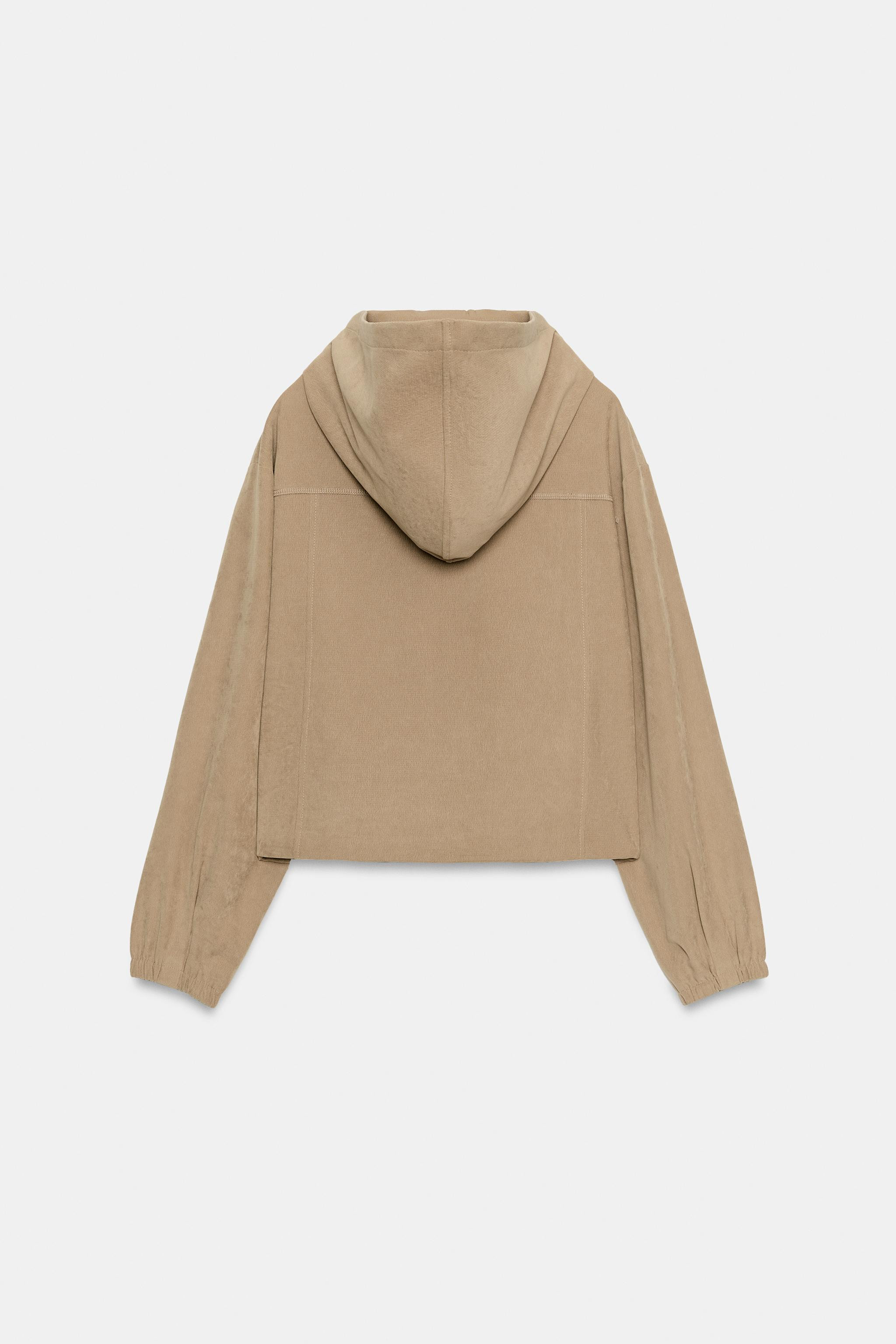 HOODED BOMBER JACKET | Zara UK