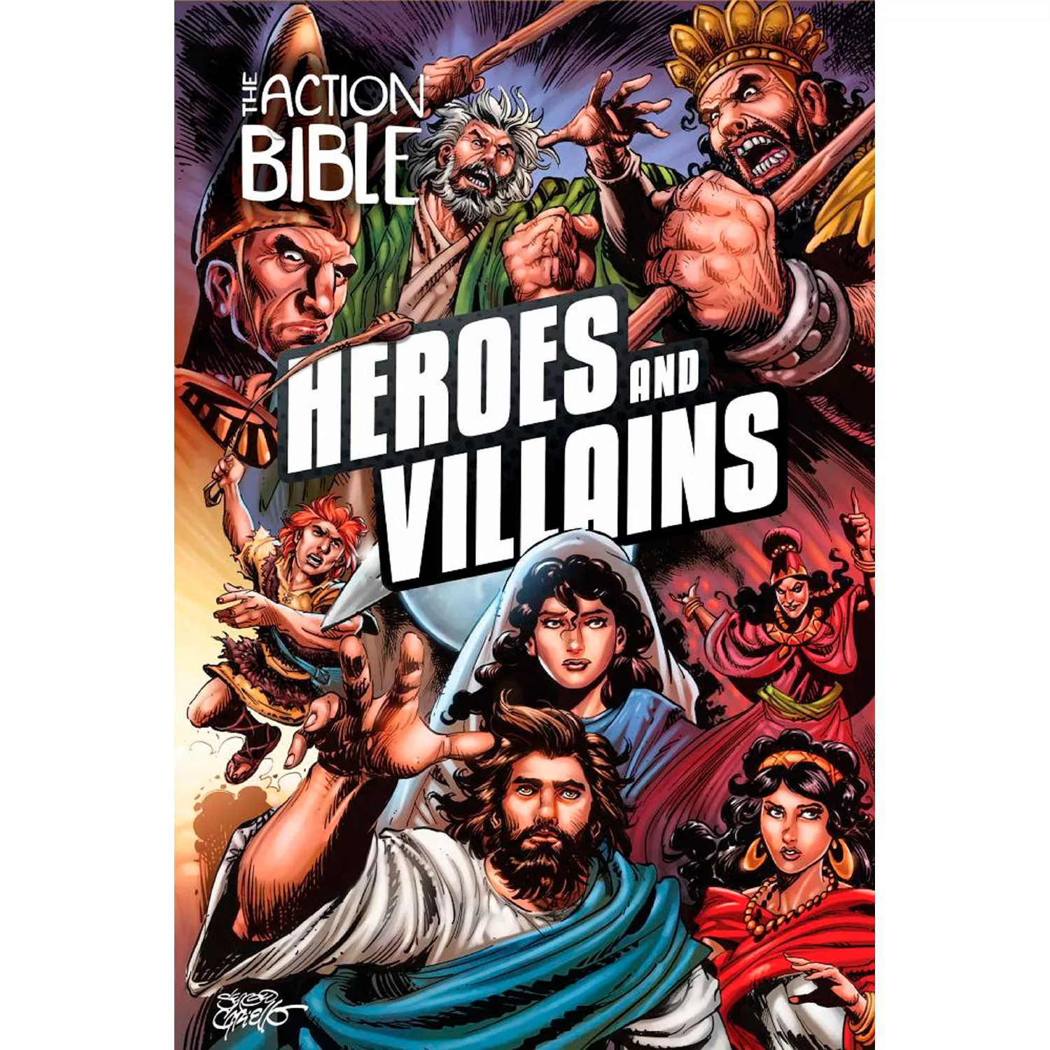 The Action Bible: Heroes and Villains, Hardcover | Sam's Club