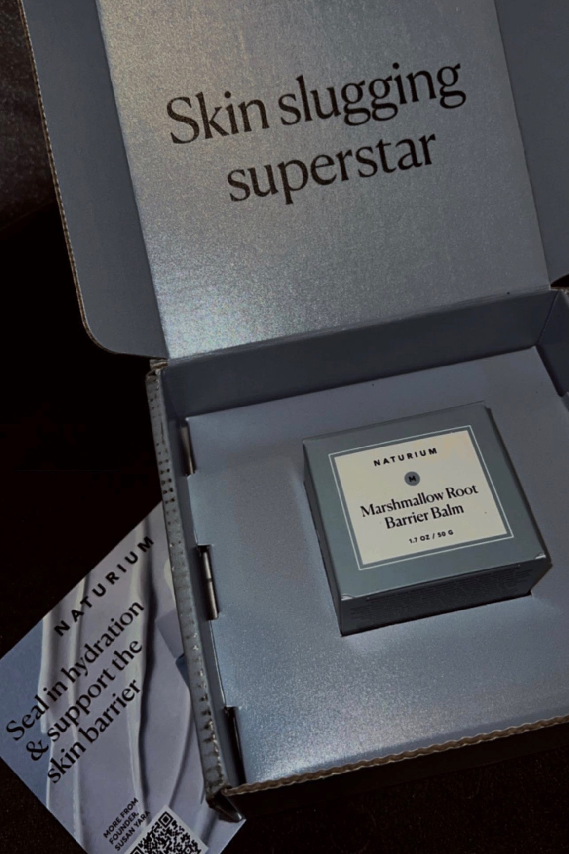 Already obsessed with naturium’s new marshmallow root barrier balm 🫶🏻 

#LTKfamily #LTKbeauty #LTKGiftGuide