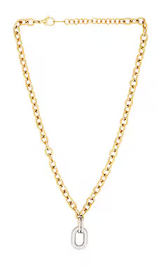 8 Other Reasons Palmer Pendant Chain Necklace in Silver & Gold from Revolve.com | Revolve Clothing (Global)
