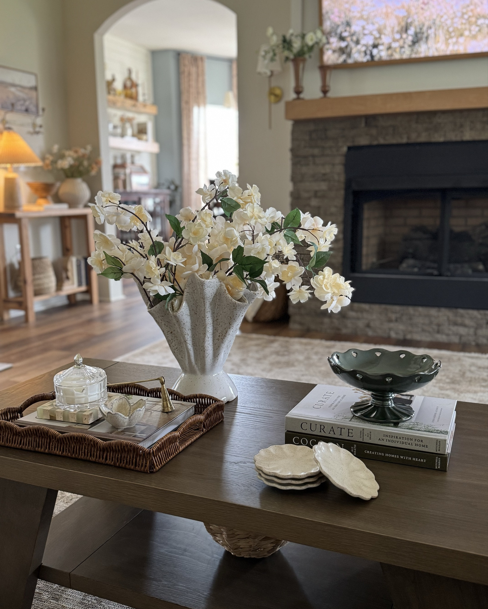 Spring Coffee Table Styling 

#LTKHome