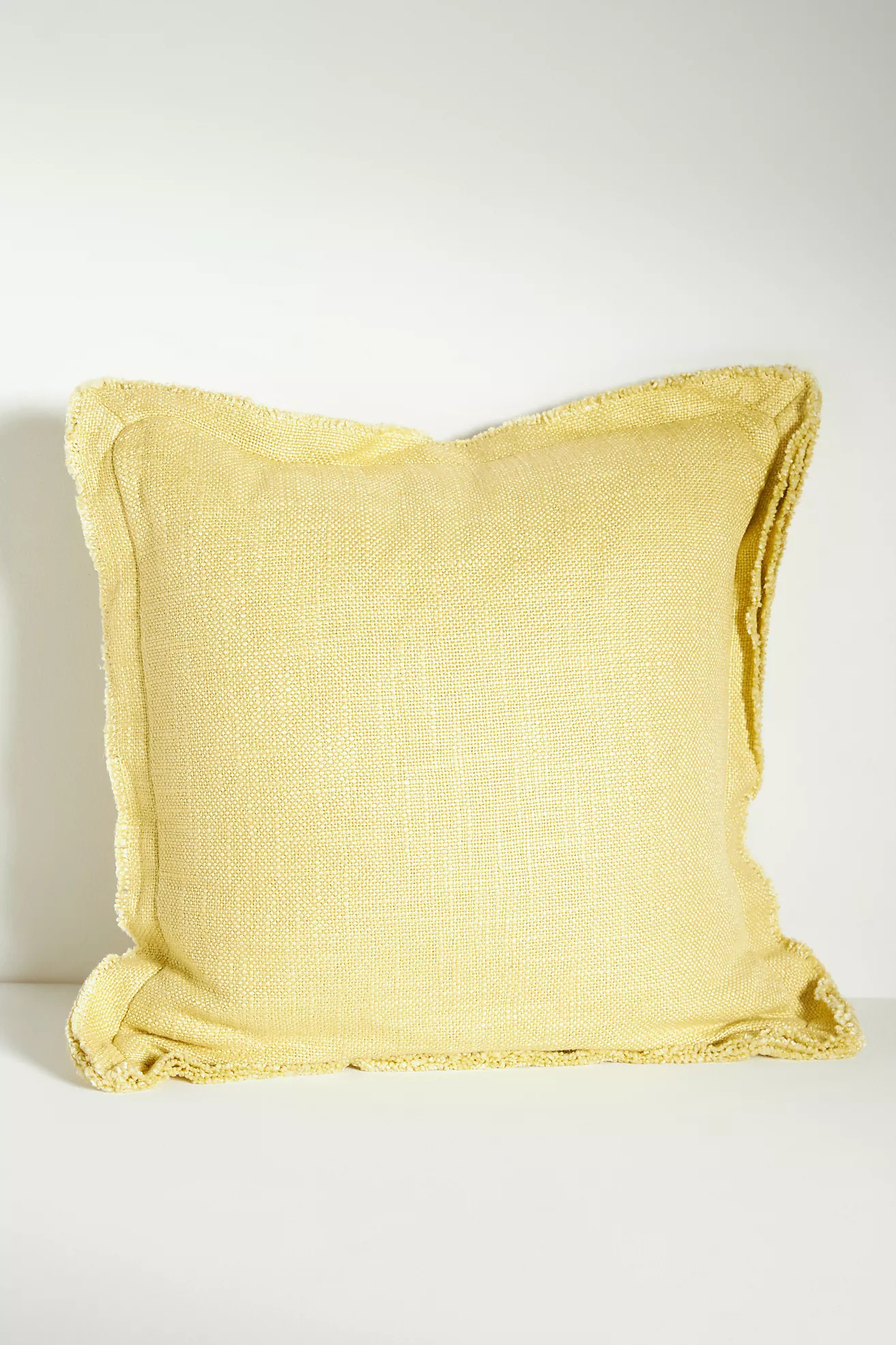 Luxe Linen Blend Pillow | Anthropologie (US)