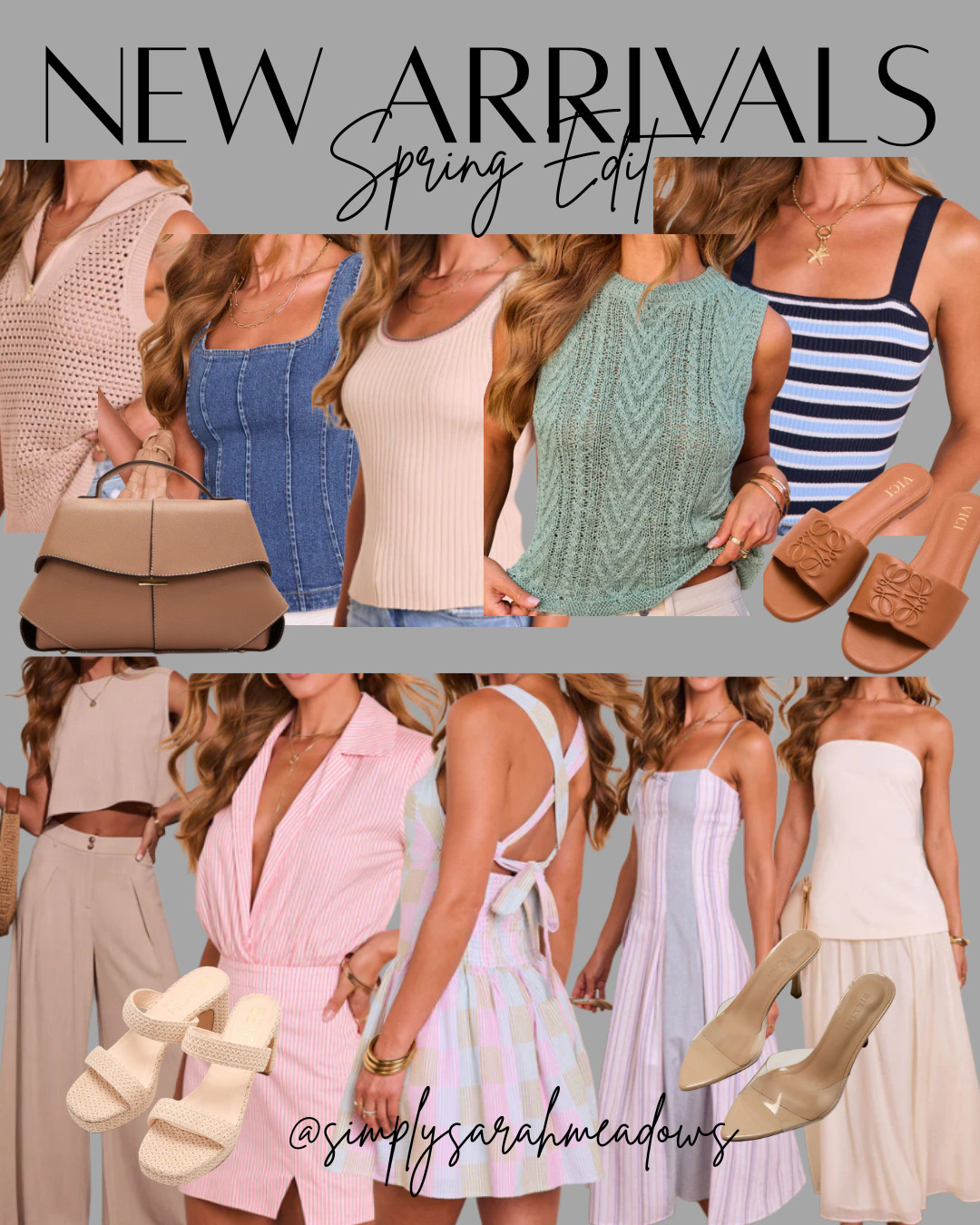 New arrivals you’re about to LIVE in this spring 🤍🌿
From breezy crochet textures to effortless sets + that pop-of-color dress you’ll reach for on repeat… these are the pieces that make getting dressed SO easy.

Think brunch, beach days, vacay nights, and everything in between ☀️✨
And yes… the bags + sandals = chef’s kiss 💋

Everything is linked on my LTK 👉 don’t wait, these will sell out FAST.

#SpringStyle #LTKFinds #LTKStyle #LTKUnder100 #SpringOutfits #VacationStyle #CoastalStyle #ResortWear #EffortlessStyle #NeutralStyle #ColorPop #BohoChic #BeachOutfits #SummerReady #OOTDInspo #StyleInspo #FashionFinds #TrendingStyle #LTKSaleAlert #ShopMyLook

 

#LTKSaleAlert #LTKSeasonal #LTKOver40