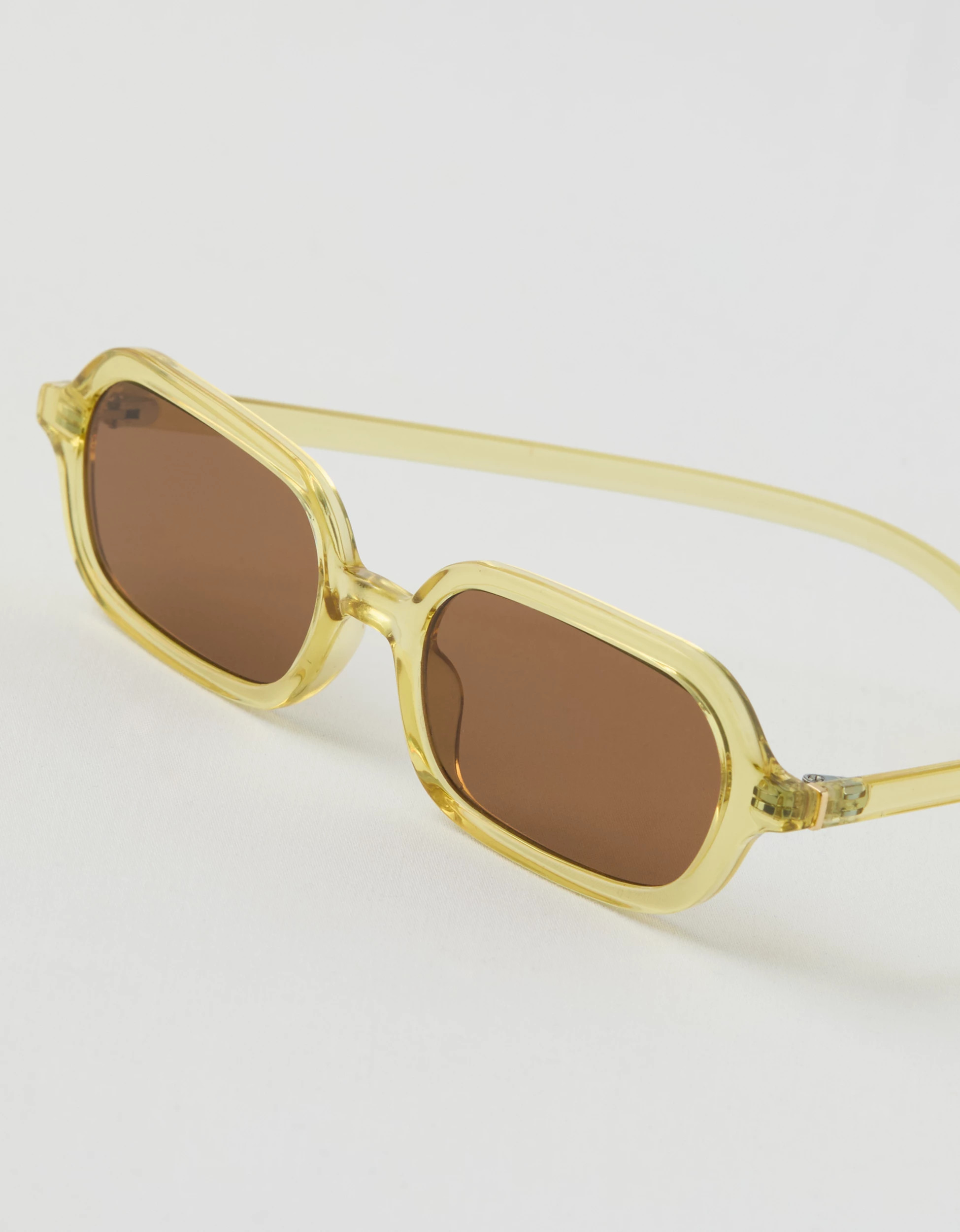 Aerie Slim Rectangle Sunglasses | American Eagle Outfitters (US & CA)