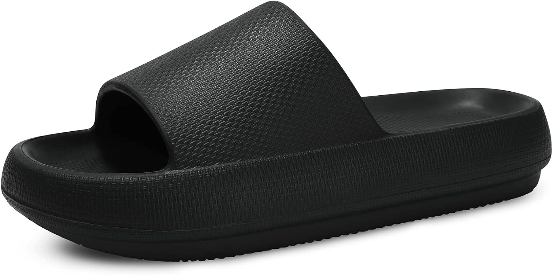 Slides for Women Men Pillow Slippers Non-Slip Bathroom Shower Sandals Soft Thick Sole Indoor and ... | Amazon (US)