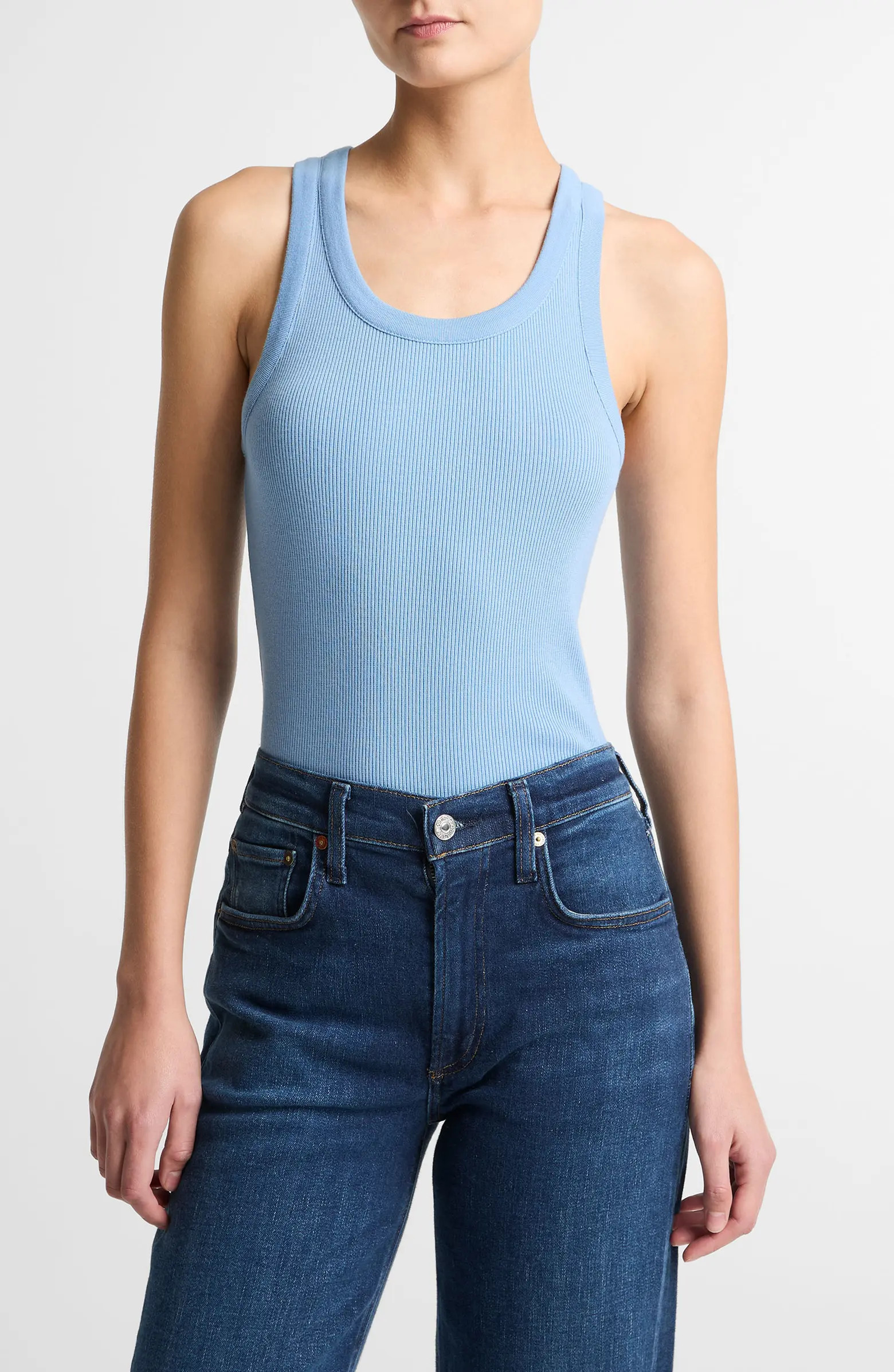 Scoop Neck Rib Tank | Nordstrom