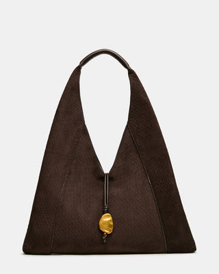 Steve Madden Women's Dari Bag - Chocolate - Microsuede | Steve Madden (US)