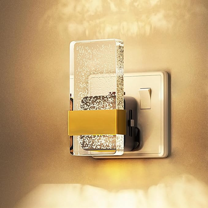 LOHAS-LED Night Light Plug in wall, Night Light with Dusk-to-Dawn Sensor, 0-100LM Dimmable, Warm ... | Amazon (UK)