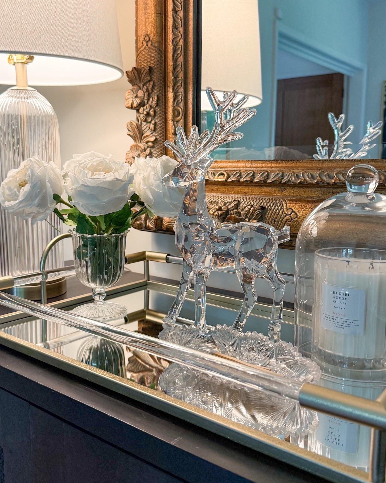 This cutie $20 acrylic reindeer from Target is SO pretty! They’re perfect little pop of glam holiday 🥰

#LTKHoliday #LTKHome #LTKFindsUnder50