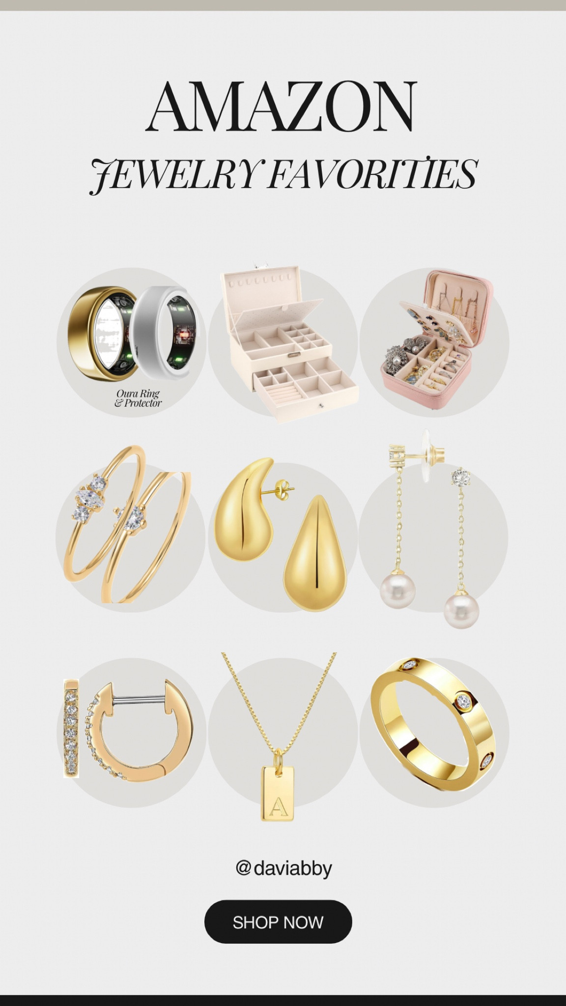 Amazon Jewelry Favorites

#LTKFindsUnder50 #LTKFindsUnder100 #LTKStyleTip