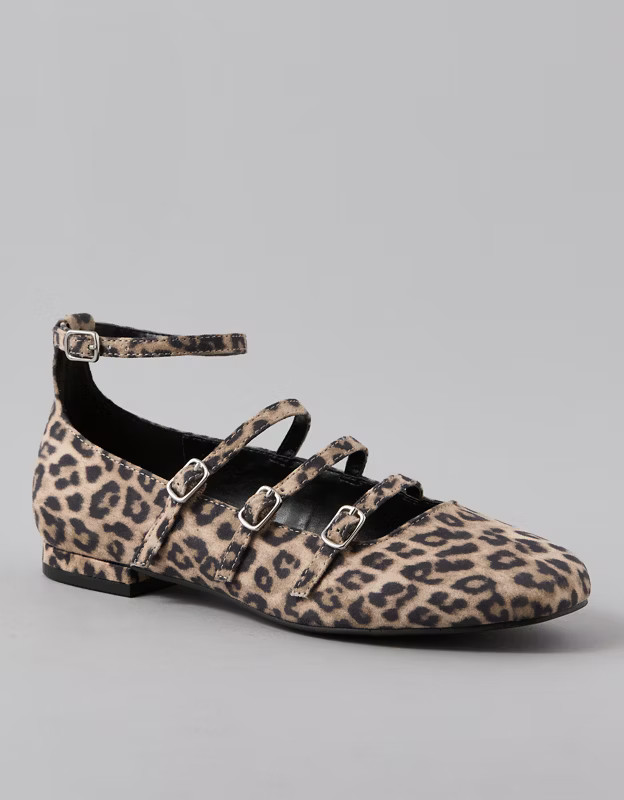 AE Multi-Strap Mary Jane Flat | American Eagle Outfitters (US & CA)