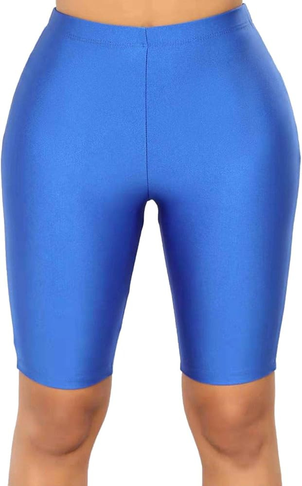 PESION Women's Active Biker Yoga Shorts/Pants, Sexy Spandex Boyshort | Amazon (US)