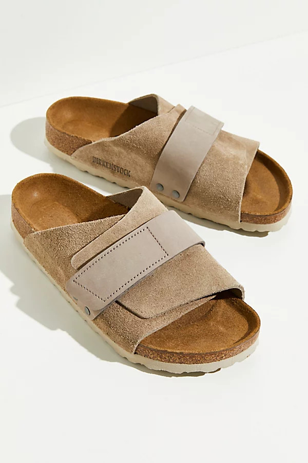 Kyoto Birkenstock Sandals by Birkenstock at Free People, Taupe, EU 39 | Free People (Global - UK&FR Excluded)