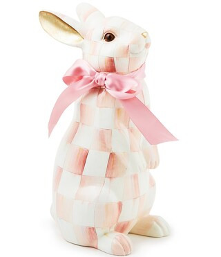 Easter Collection Rosy Check® Standing Bunny Figurine | Dillard's