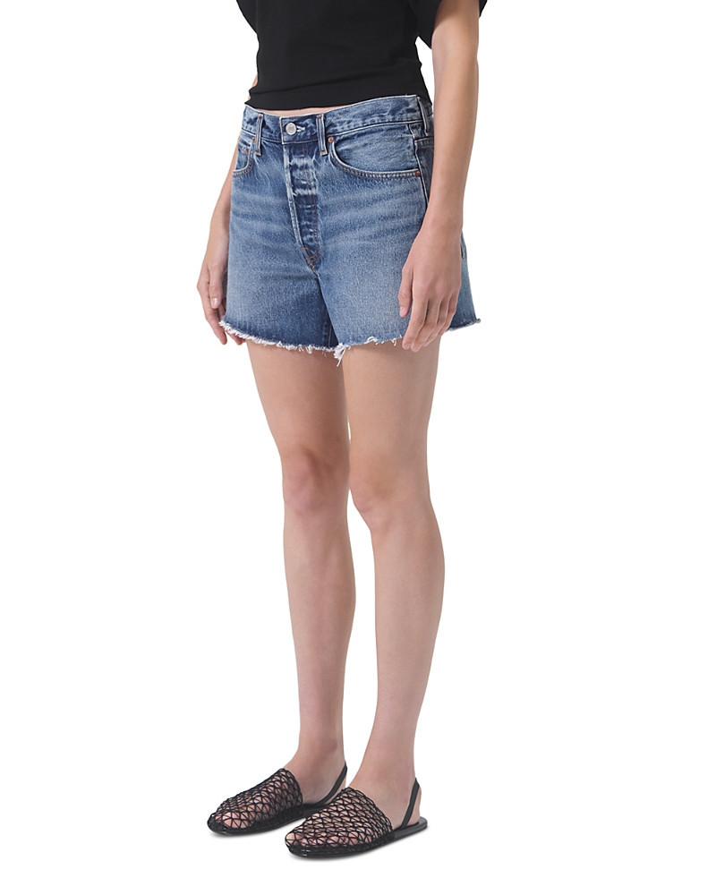 Agolde Parker Cutoff Denim Shorts in Ruin | Bloomingdale's (US)