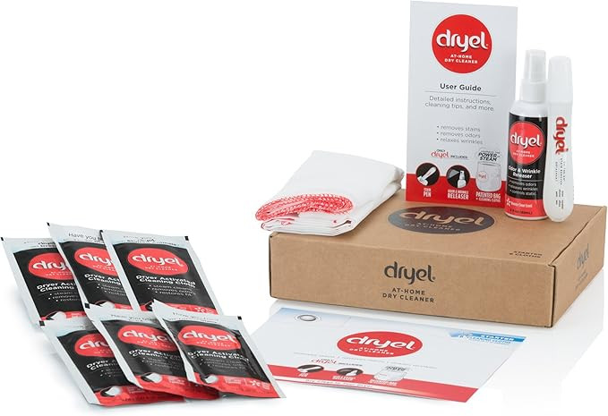 dryel At-Home Dry Cleaner Starter Kit, Gentle Laundry Care for Special Fabrics and Dry-Clean-Only... | Amazon (US)