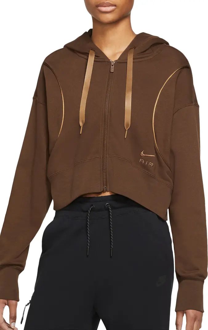 Nike Air Zip-Up Crop Hoodie | Nordstrom | Nordstrom