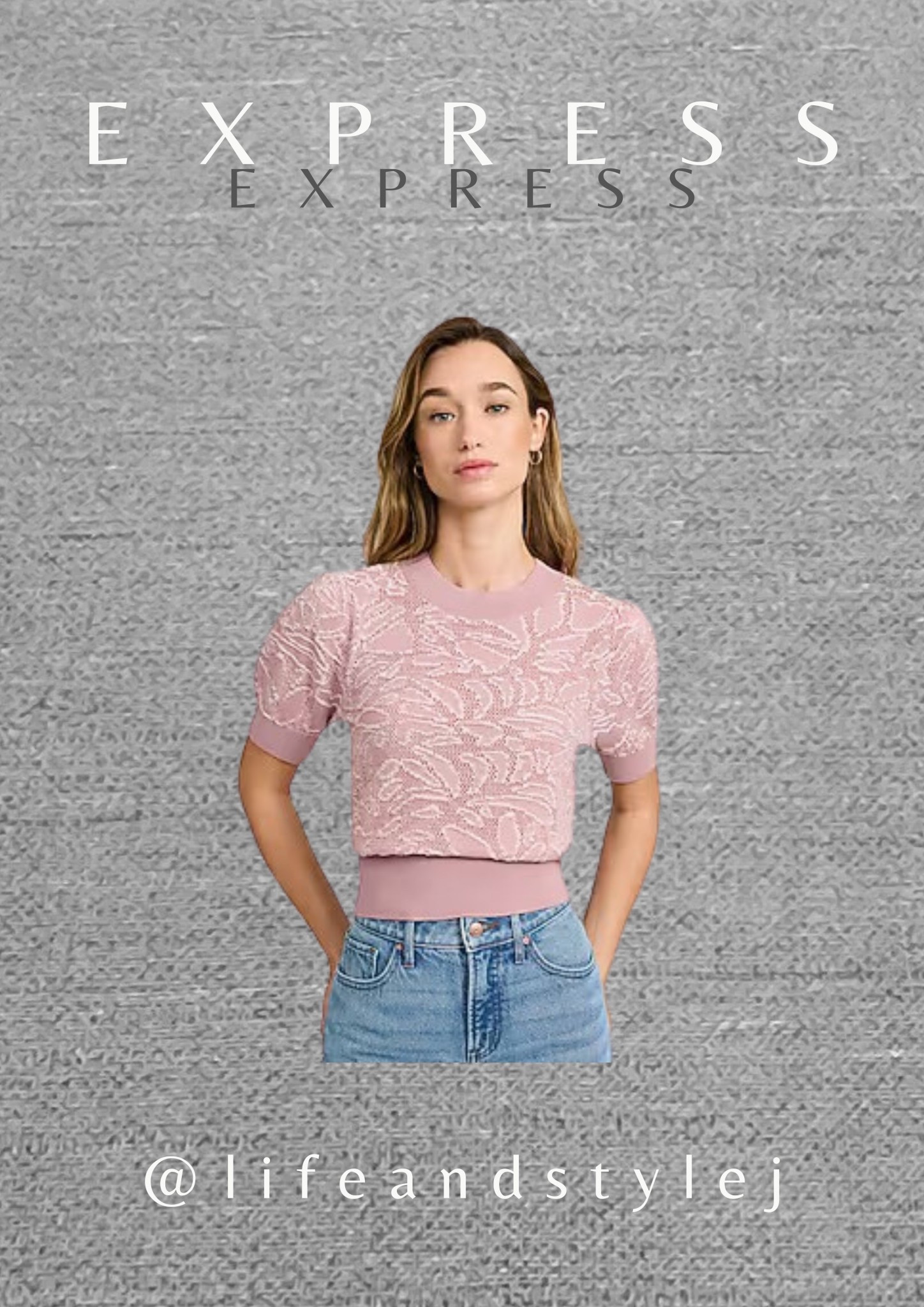 This Express cotton floral crew neck sweater brings soft structure and feminine detail to ageless style. Wear it with tailored trousers or straight leg denim, add simple heels or flats, and let the puff sleeves elevate an easy midlife outfit. #midlifefashion #agelessstyle #modernfeminine #timelessstyle #everydaychic

#LTKSeasonal #LTKootd #LTKOver40