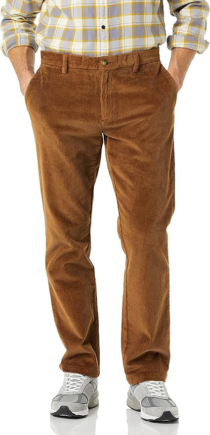 Amazon Essentials Men's Slim-Fit Corduroy Chino Pant | Amazon (US)