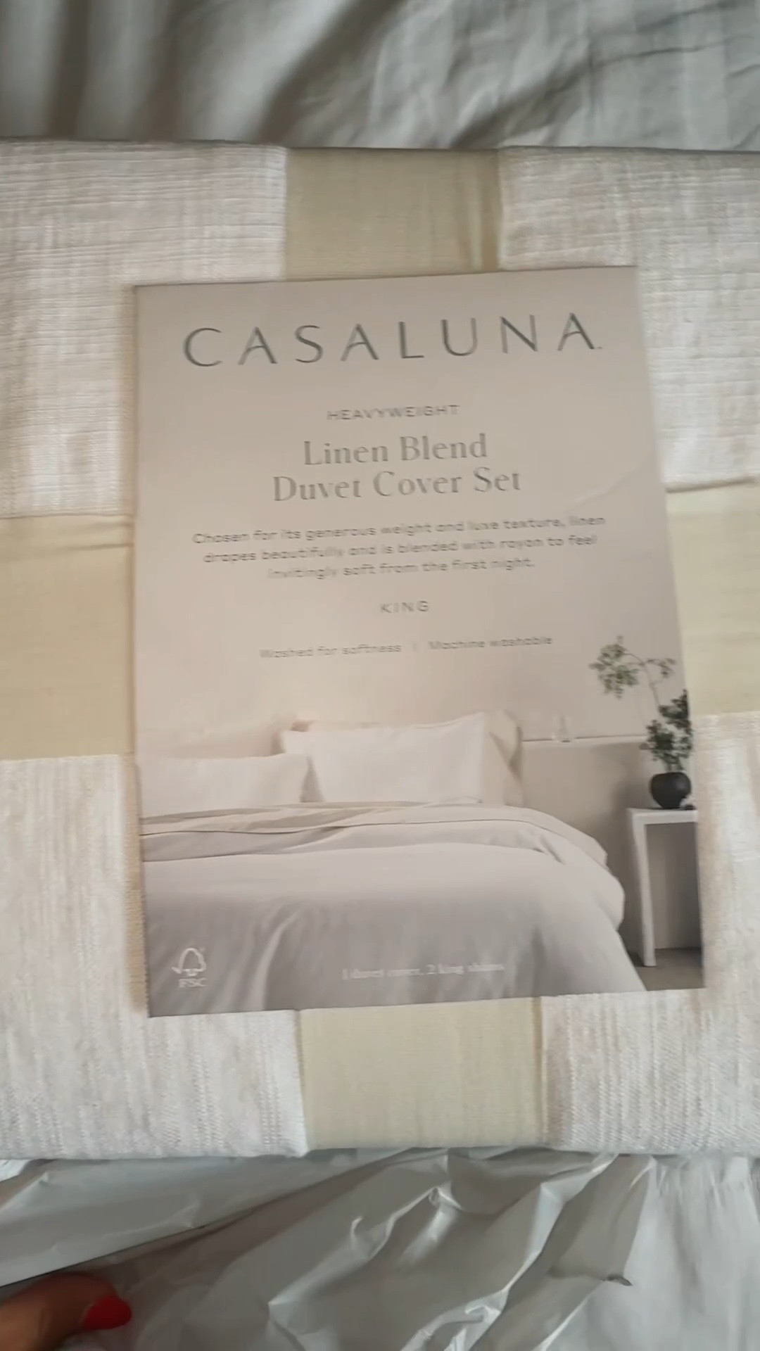CASALUNA BEDDING 40% off until 7/12/25

#LTKSaleAlert #LTKHome #LTKFindsUnder100