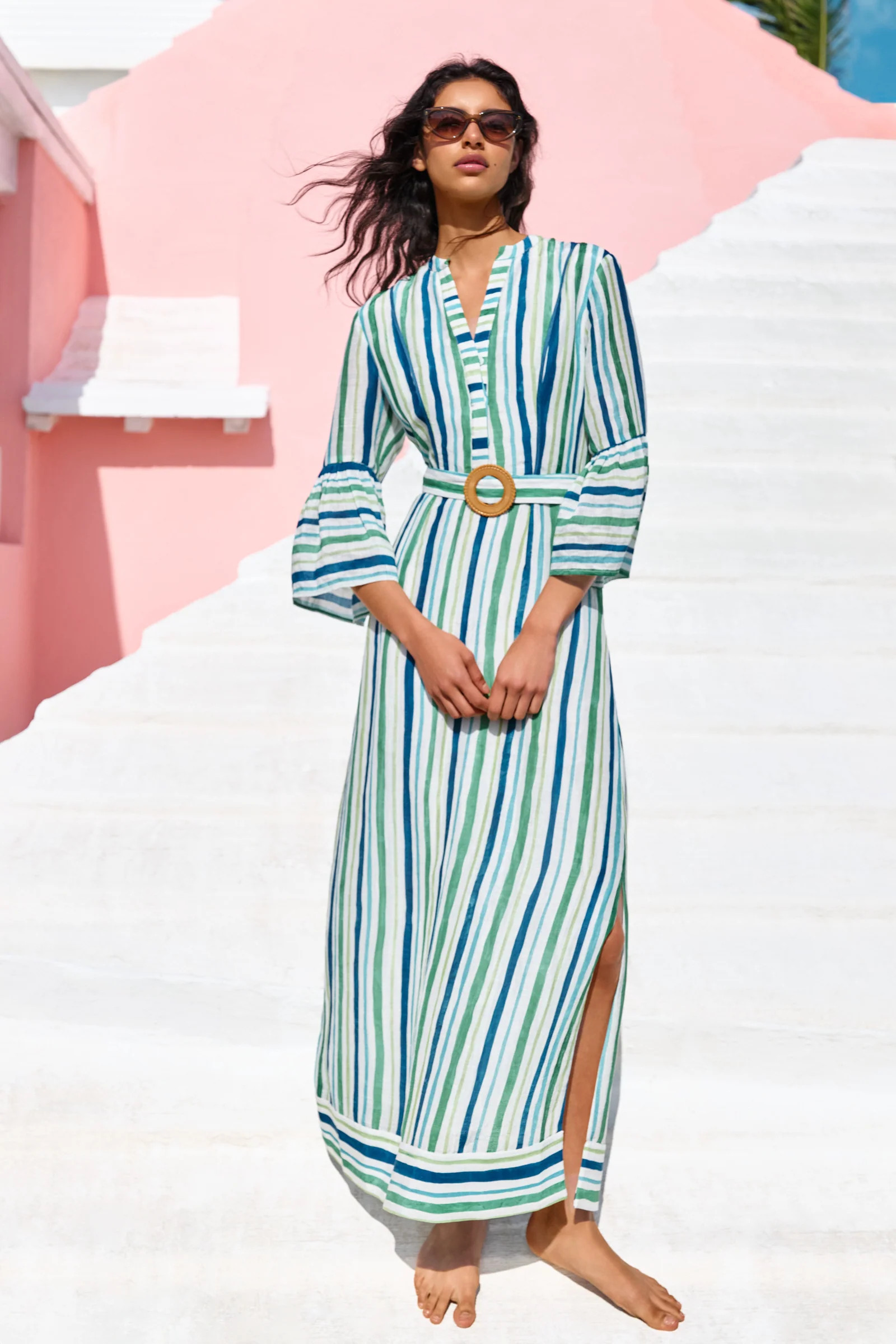 FRANCIE BELL SLEEVE SHEATH DRESS | COUPER