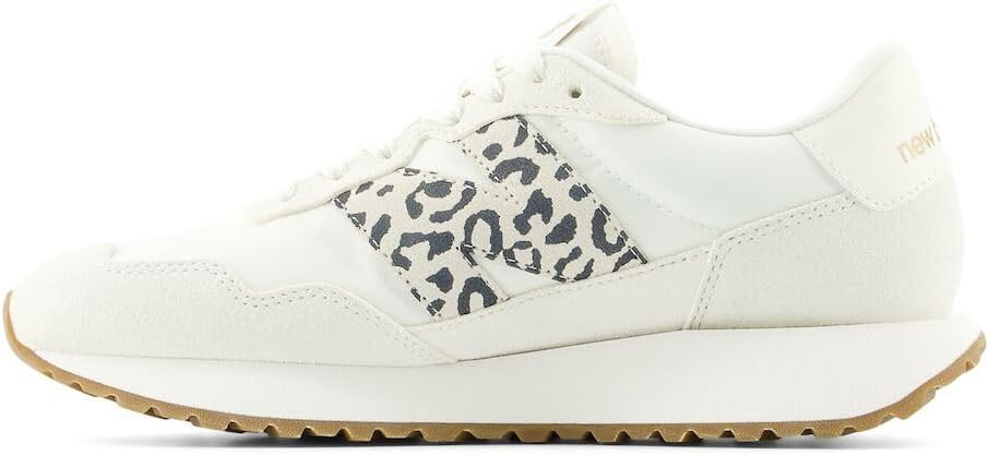 New Balance Women's 237 V1 Sneaker, Sea Salt/Black/Gold Metallic, 8 | Amazon (US)