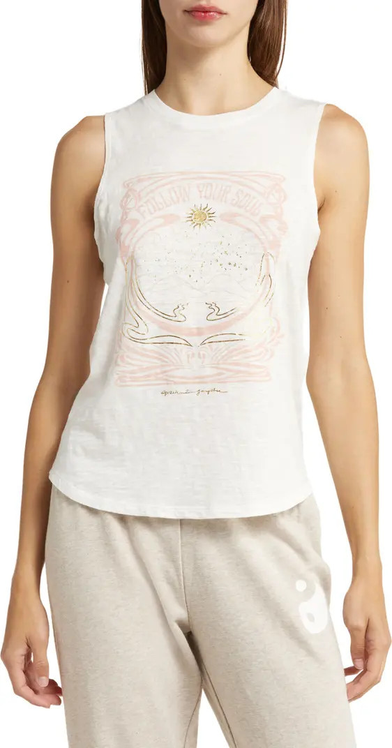 Spiritual Gangster Follow Your Soul Cotton Muscle T-Shirt | Nordstrom | Nordstrom