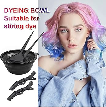 Yexixsr 5Pcs Professional Salon Hair Coloring Dyeing Kit, Hair Bleach Dit Hair Coloring Products ... | Amazon (US)