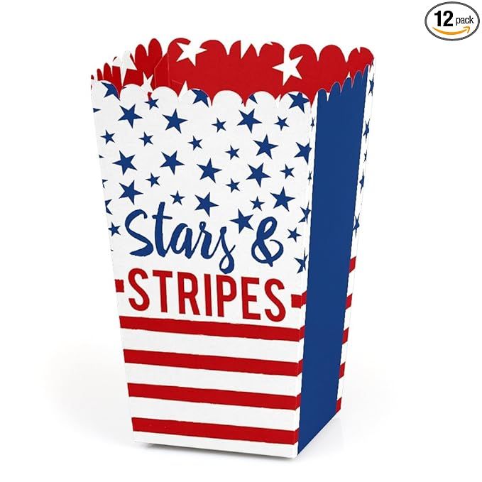 Big Dot of Happiness Stars and Stripes - Memorial Day, 4th of July and Labor Day USA Patriotic Pa... | Amazon (US)