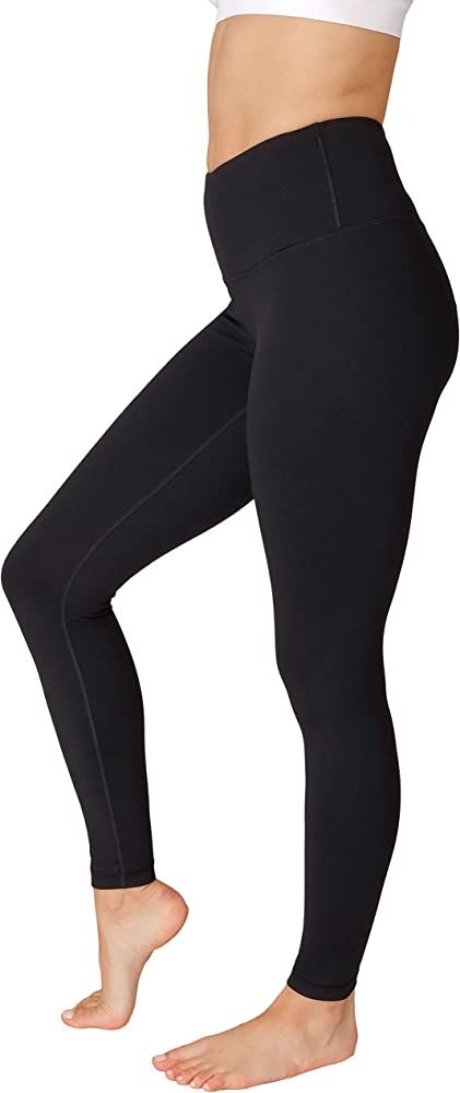 90 Degree By Reflex High Waist Power Flex Tummy Control Leggings | Amazon (US)