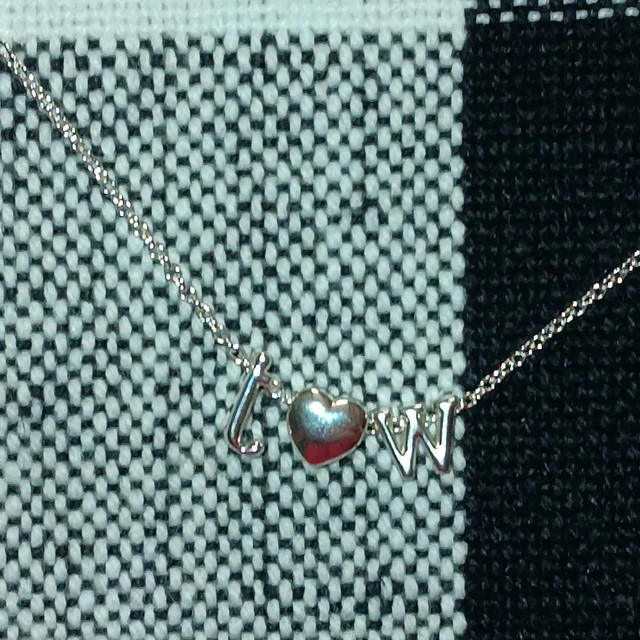 Initials Necklace Ampersand or Heart, Letter Necklace, Personalized Gift, Bridal Gift Initial Nec... | Etsy (US)