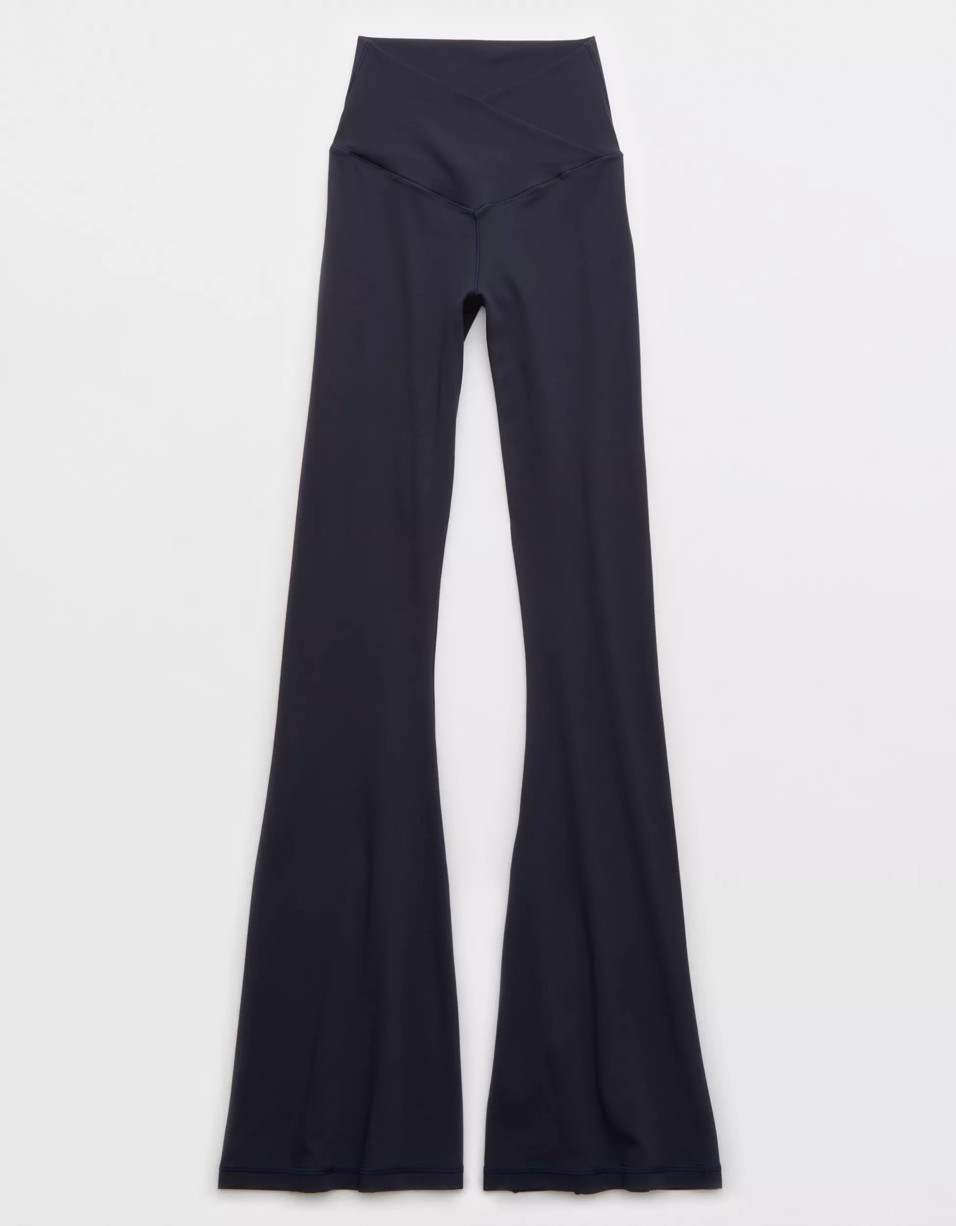OFFLINE By Aerie Real Me High Waisted Crossover Flare Legging | Aerie