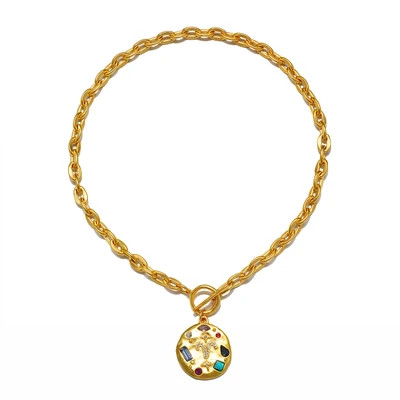 Mosaic Zodiac Necklace | Sequin