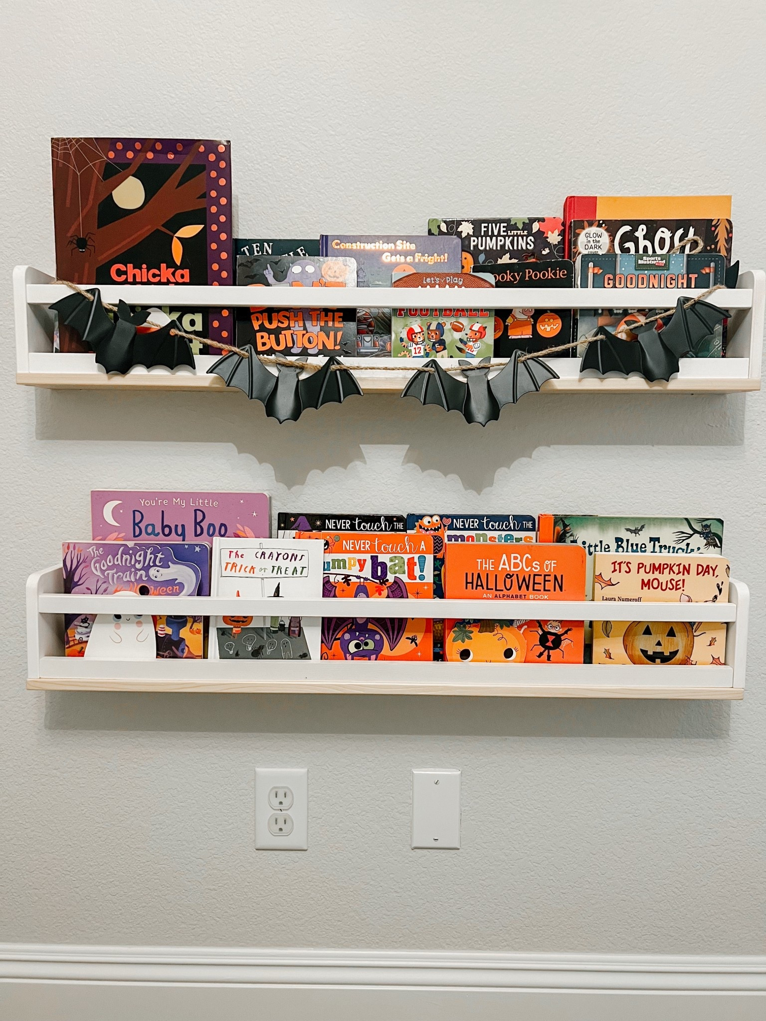 Our Halloween book shelves! 

#LTKKids #LTKHalloween #LTKFamily
