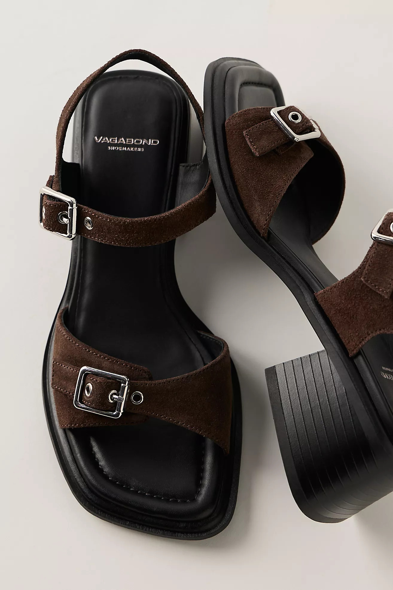 Vagabond Ines Double Buckle Sandals | Free People (Global - UK&FR Excluded)