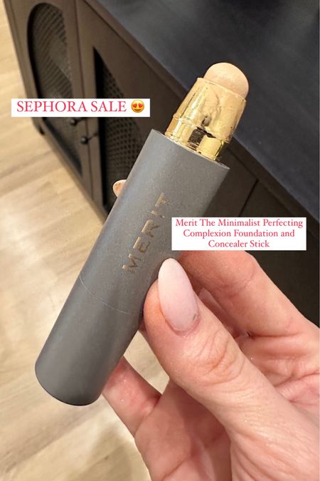 Sephora sale is now open to Rouge members!! Get 15% off your purchase at Sephora 

Merit perfecting complextion foundation and concealer stick

#LTKbeauty #LTKsalealert #LTKBeautySale