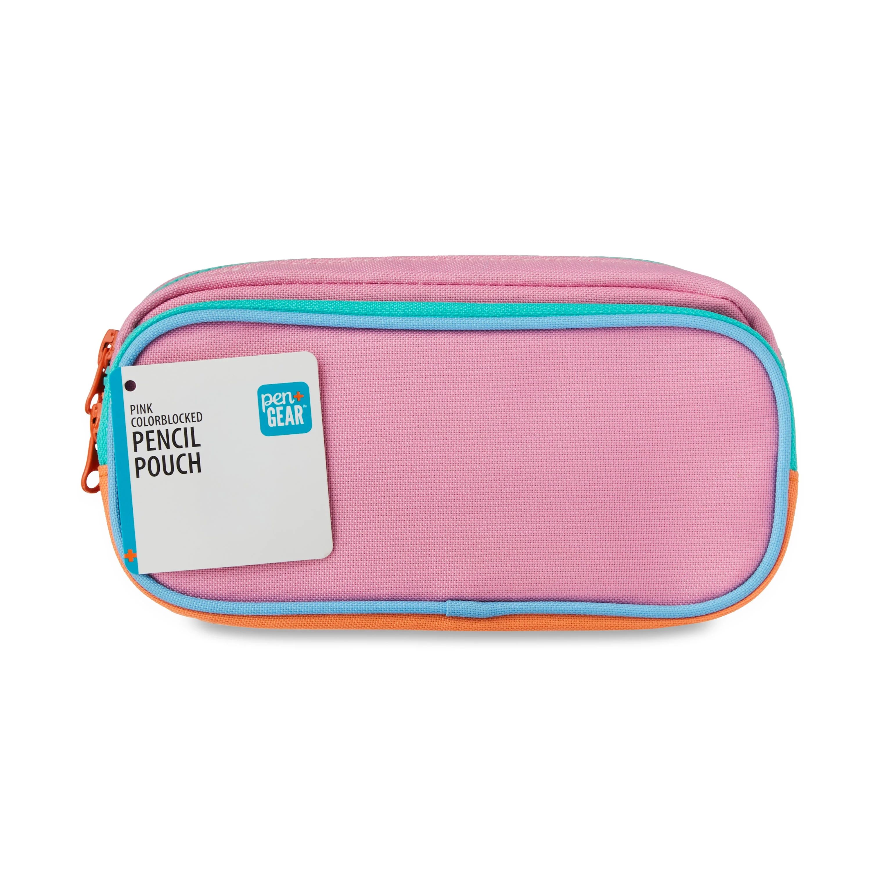 Pen+Gear Pink Multi-Compartment Pencil Pouch | Walmart (US)