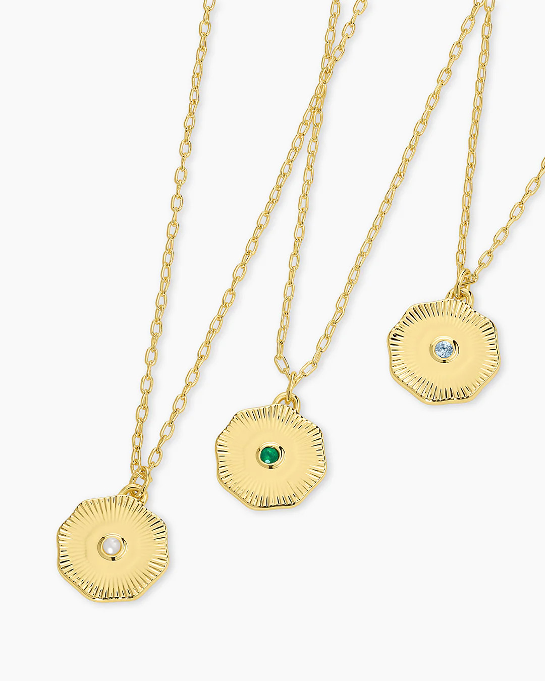 Birthstone Coin Necklace | Gorjana