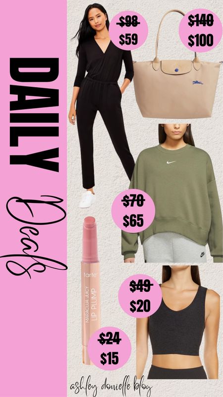 Daily deals!

Jumpsuit, sweatshirt, tote bag, sports bra, tank top, juicy lips, lip gloss

#LTKSeasonal #LTKstyletip #LTKsalealert