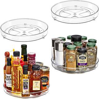 Lazy Susan Organizer, 9 in. 2 Tier 2 Pack | The Home Depot